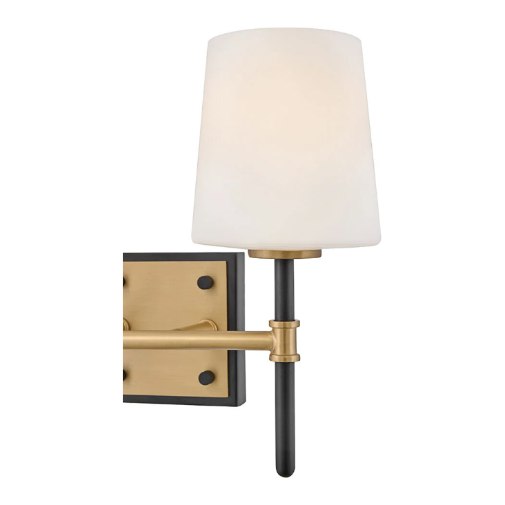 Saunders Small Two Light Vanity