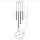 Atomo 4-Light 50" Chandelier