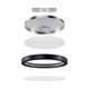 Ara 9.25" Round LED Flush mount