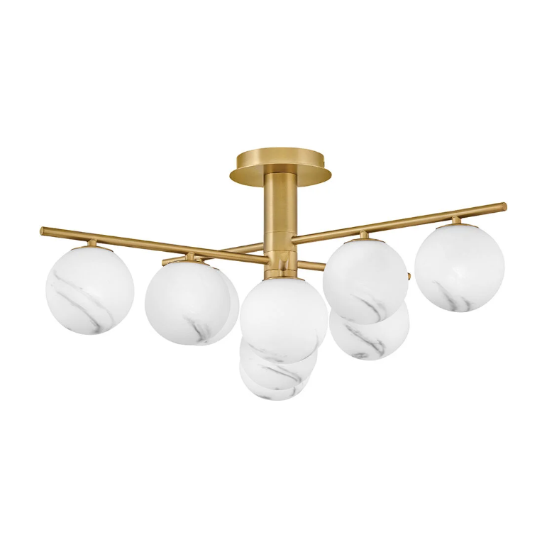 Selene Large Semi-Flush Mount