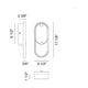 Noga 11" Wall Sconce