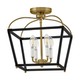 Tate Small Semi-Flush Mount