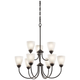 Jolie 28" 9-Light Chandelier