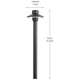 12V Small Hat Dome Path Light