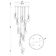 Norah 12-Light 24" Chandelier