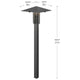 Forged LED Path Light