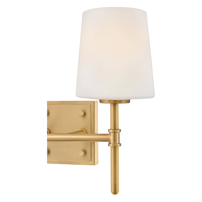 Saunders Small Two Light Vanity