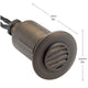 MR8 Recessed Louvered