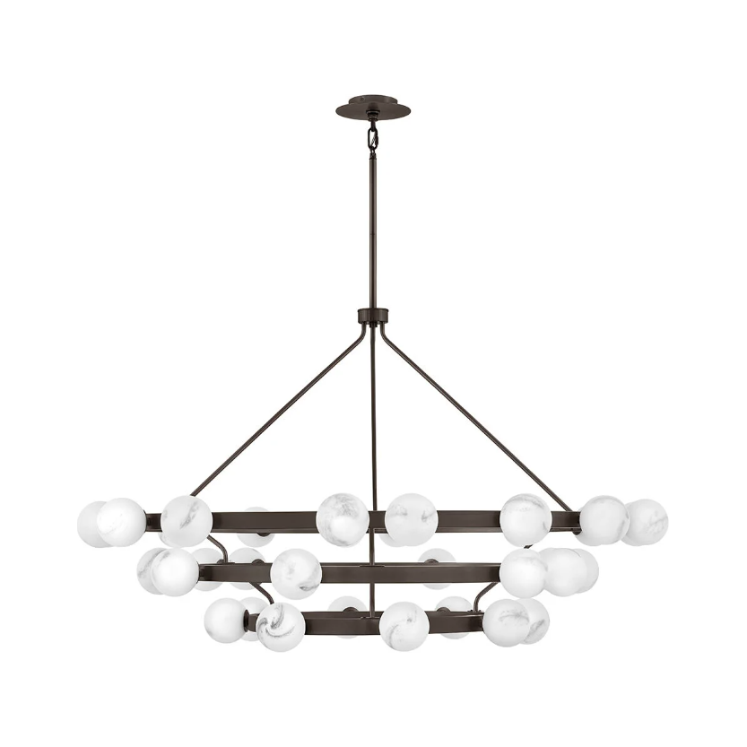 Selene Double XL Multi Tier Chandelier