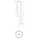 Iissa 7-Light 21" Chandelier