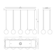 Iissa 10-Light 47" Chandelier