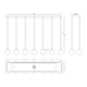 Iissa 14-Light 72" Chandelier