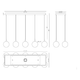 Iissa 10-Light 47" Chandelier