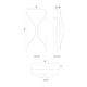 Shayla 14" Outdoor Wall Mount