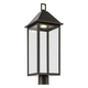 Prin 25" 1-Light Outdoor DarkSky Post Light