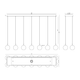Iissa 14-Light 72" Chandelier