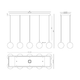 Iissa 10-Light 47" Chandelier