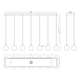 Iissa 14-Light 72" Chandelier