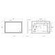 Artell 24x36" LED Mirror