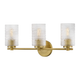 Mabel Medium Three Light Vanity