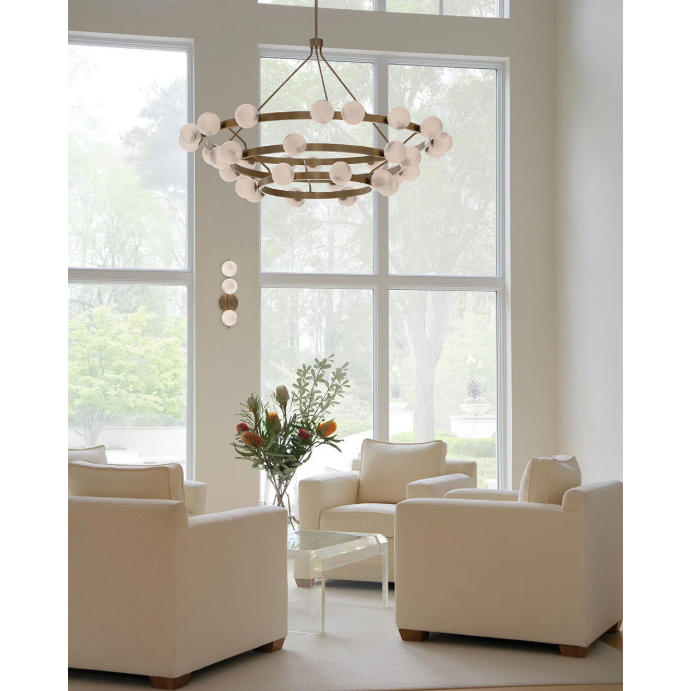 Selene Large Three Light Sconce