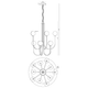 Iissa 10-Light 40" Chandelier