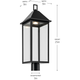 Prin 25" 1-Light Outdoor DarkSky Post Light