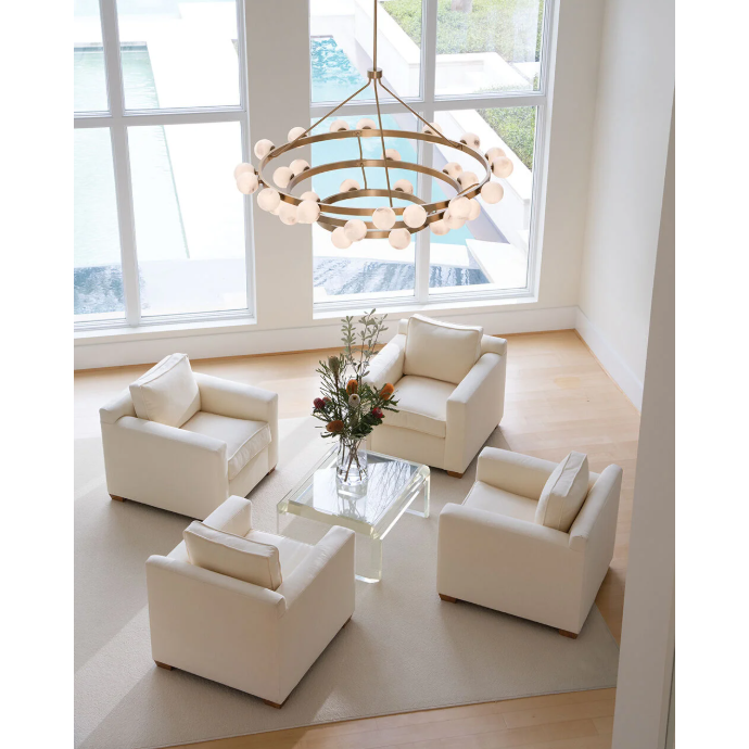 Selene Double XL Multi Tier Chandelier