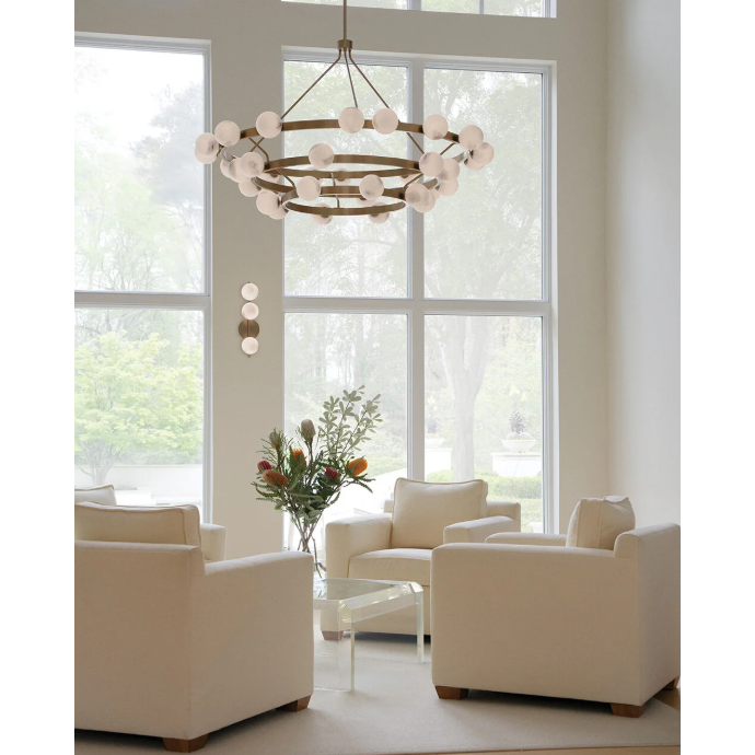 Selene Double XL Multi Tier Chandelier