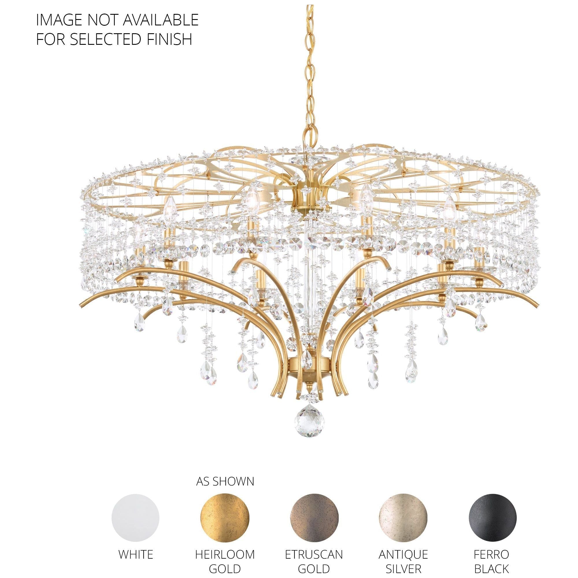 Bella Rose 10-Light Chandelier