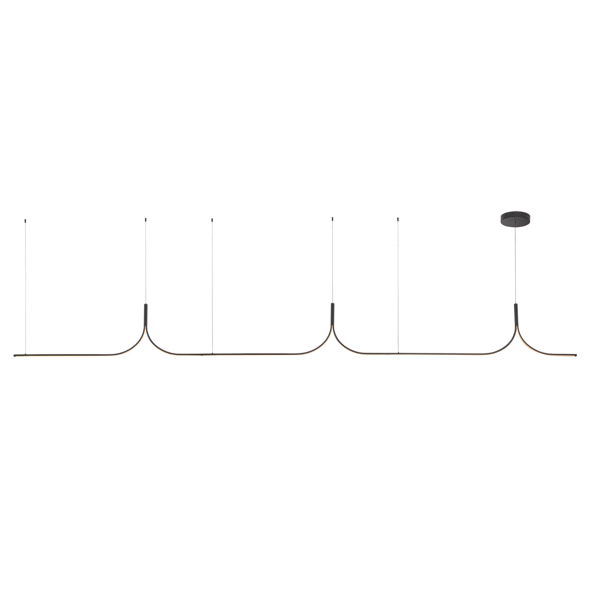 Thread 15' LED Linear Pendant – Lights Canada