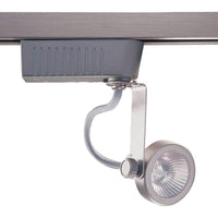 Low Voltage Gimbal Style Track Head Cylinder for use with MR16 12V/50W Lamps
