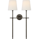 Bryant Large Double Tail Sconce