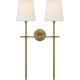 Bryant Large Double Tail Sconce