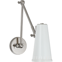 Antonio Adjustable Two Arm Wall Lamp