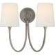Reed Double Sconce