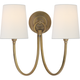 Reed Double Sconce