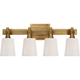Bryant Four-Light Bath Sconce