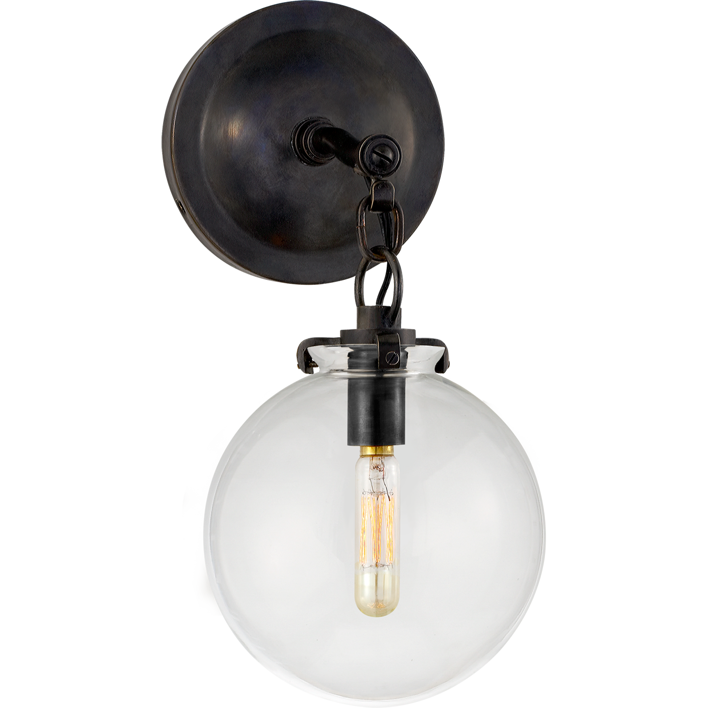 Katie Small Globe Sconce