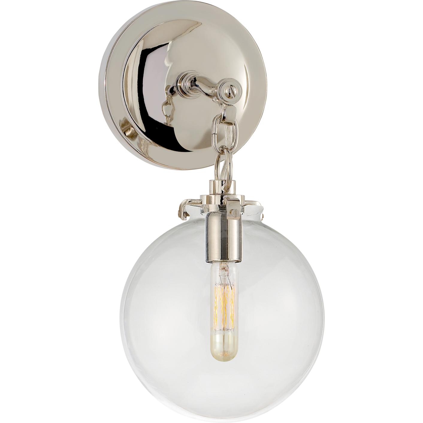 Katie Small Globe Sconce