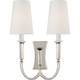 Delphia Large Double Arm Sconce