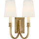 Modern Library Double Sconce