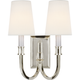 Modern Library Double Sconce