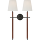 Bryant Large Wrapped Double Tail Sconce