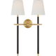 Bryant Large Wrapped Double Tail Sconce
