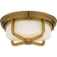 Milton Large Flush Mount