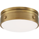 Hicks 5.5" Solitaire Flush Mount