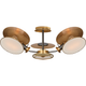 Osiris Medium Reflector Semi Flush Mount