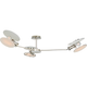 Osiris Large Asymmetric Semi Flush Mount