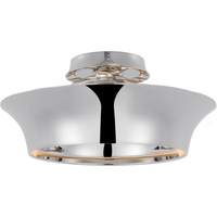 Garland 15" Dual Lit Ring Semi Flush Mount